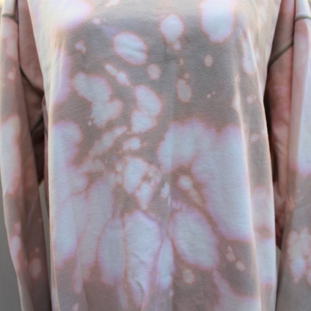 Bleach Dyed Columbia Long Sleeve Shirt - Picture 7 of 8